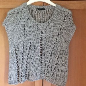 Lovely Eileen Fisher ribbon yarn top